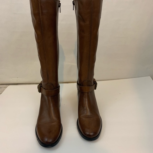 Pegabo leather high boots - Picture 4 of 8